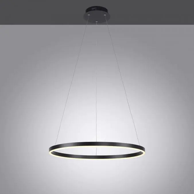 LED pendant light anthracite round Ø60cm dimmable Switchmo warm white